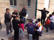  بالصور: إصابة طفلين بحادث دهس في مدينة يافا 